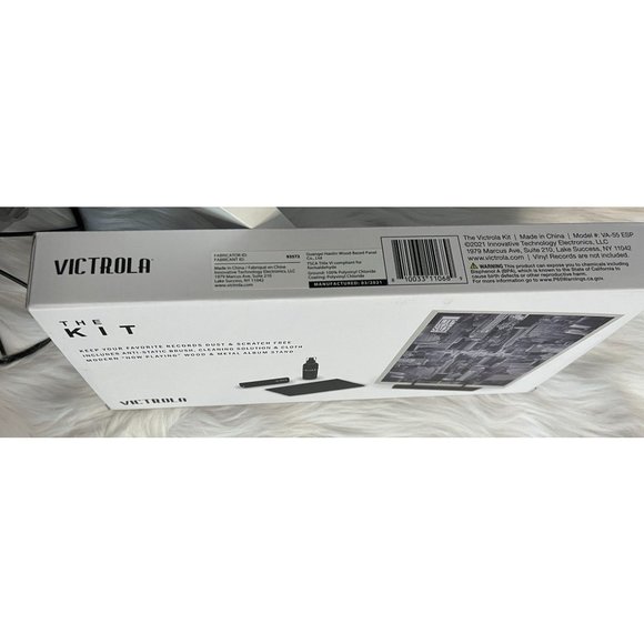 Victrola "The Kit' Record Cleaning Kit with Wood and Metal Album Stand NIB - Picture 4 of 6